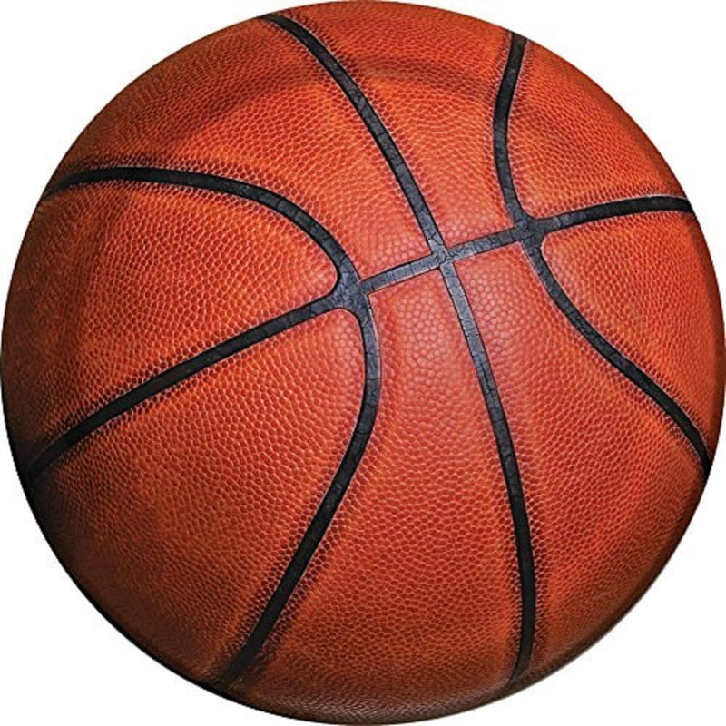 Creative Convertting 8C417964 Basketball Fanatic Plate 18 cm Multi-Coloured