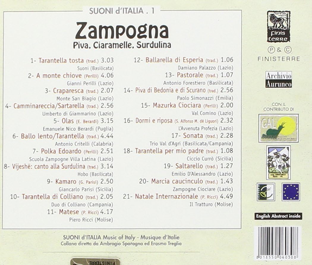 Zampogna - Piva, Ciaramelle, Surdulina