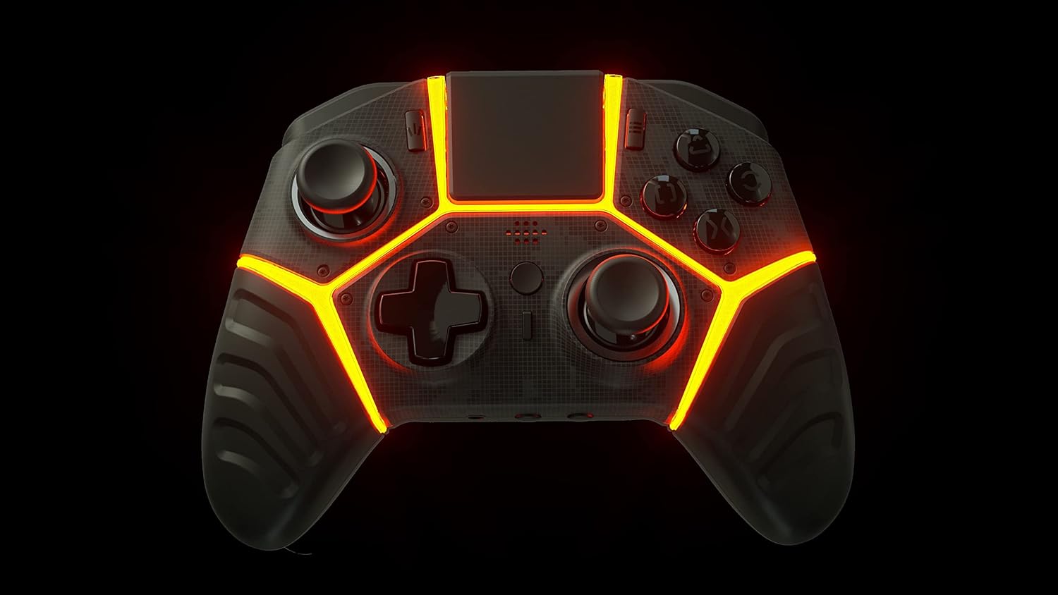 Gioteck - Manette sans fil premium bluetooth SC-3 Noir pour PS4 et PC