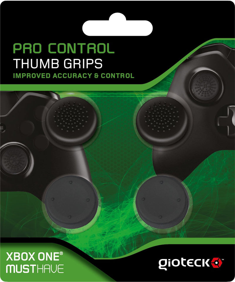Gioteck PCTGXB1-11-MU Pro Control rubberen duimgrepen voor Xbox One zwart