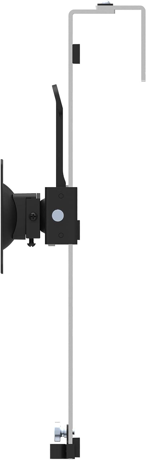 StarTech.com Cubicle Monitor Mount - Cubicle Wall Single Monitor Hanger - Up to 34" VESA Mount Display - Height Adjustable Ergonomic Office Cubicle Hanging Flat Panel Hook & Clamp Bracket (ARMCBCLB