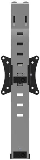 StarTech.com Cubicle Monitor Mount - Cubicle Wall Single Monitor Hanger - Up to 34" VESA Mount Display - Height Adjustable Ergonomic Office Cubicle Hanging Flat Panel Hook & Clamp Bracket (ARMCBCLB
