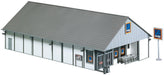 FALLER ALDI-Markt Süd/Nord Modellbausatz mit 140 Einzelteilen 266 x 184 x 86 mm I Modelleisenbahn Zubehör H0 I Modelleisenbahn H0 Berghütte