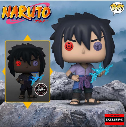 Funko Naruto puden Sasuke Uchiha (Rinnegan) Pop Figure (AAA Anime Exclusive