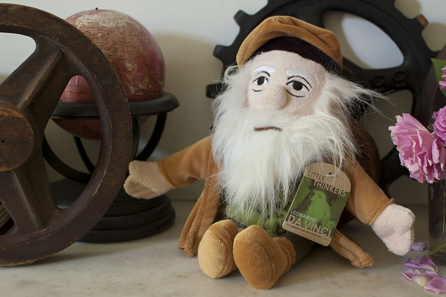 Leonardo Da Vinci - Little Thinker - Plush Doll - [Dutch Import]