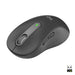 Logitech Signature M650 L Full Size Wireless Mouse - For Large Sized Hands, 2-Year Battery, Silent Clicks, Customisable Side Buttons, Bluetooth, for PC/Mac/Multi-Device/Chromebook - Grey