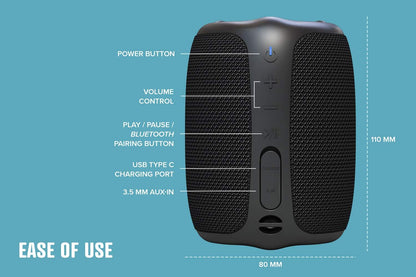 Creative - Muvo Play Waterproof Bluetooth Speaker