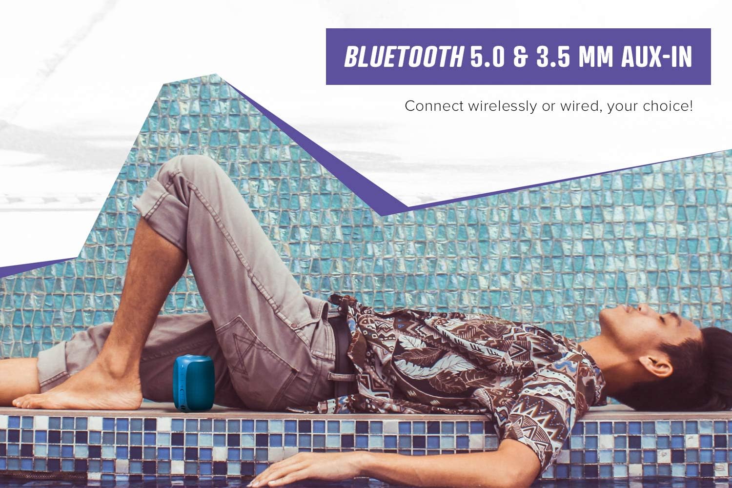 Creative - Muvo Play Waterproof Bluetooth Speaker