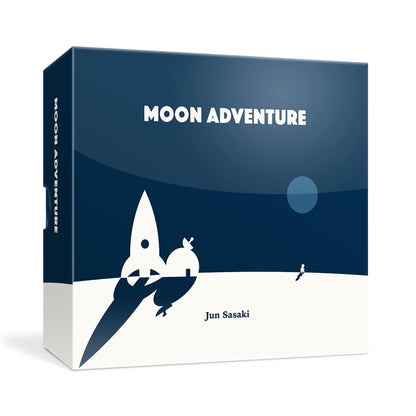 Oink Games "Moon Adventure Adventure Game • Ideal On-The-Go Travel or Party Game For 2-5 players • 10 Years Old +