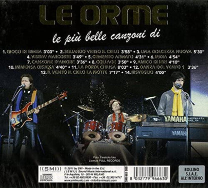 Le Piu' Belle Canzoni Di Le Orme