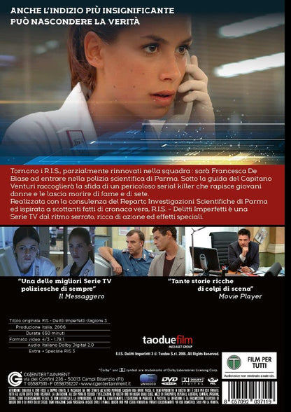 R.I.S. - Delitti Imperfetti - 3° Stagione (6 DVD