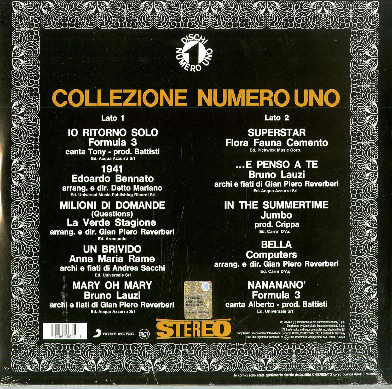 La Raccolta Collezione Numero Uno / Various