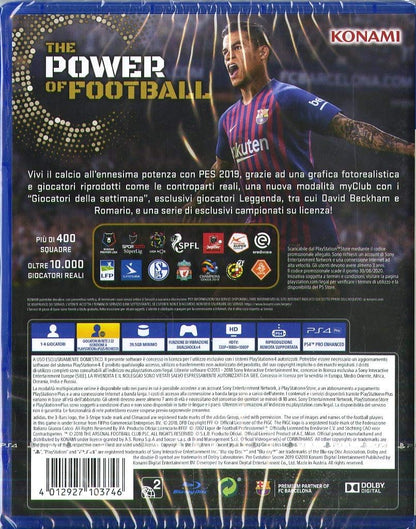 Pro Evolution Soccer 2019 - PlayStation 4