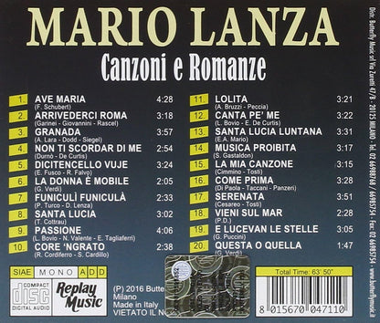 Canzoni E Romanze