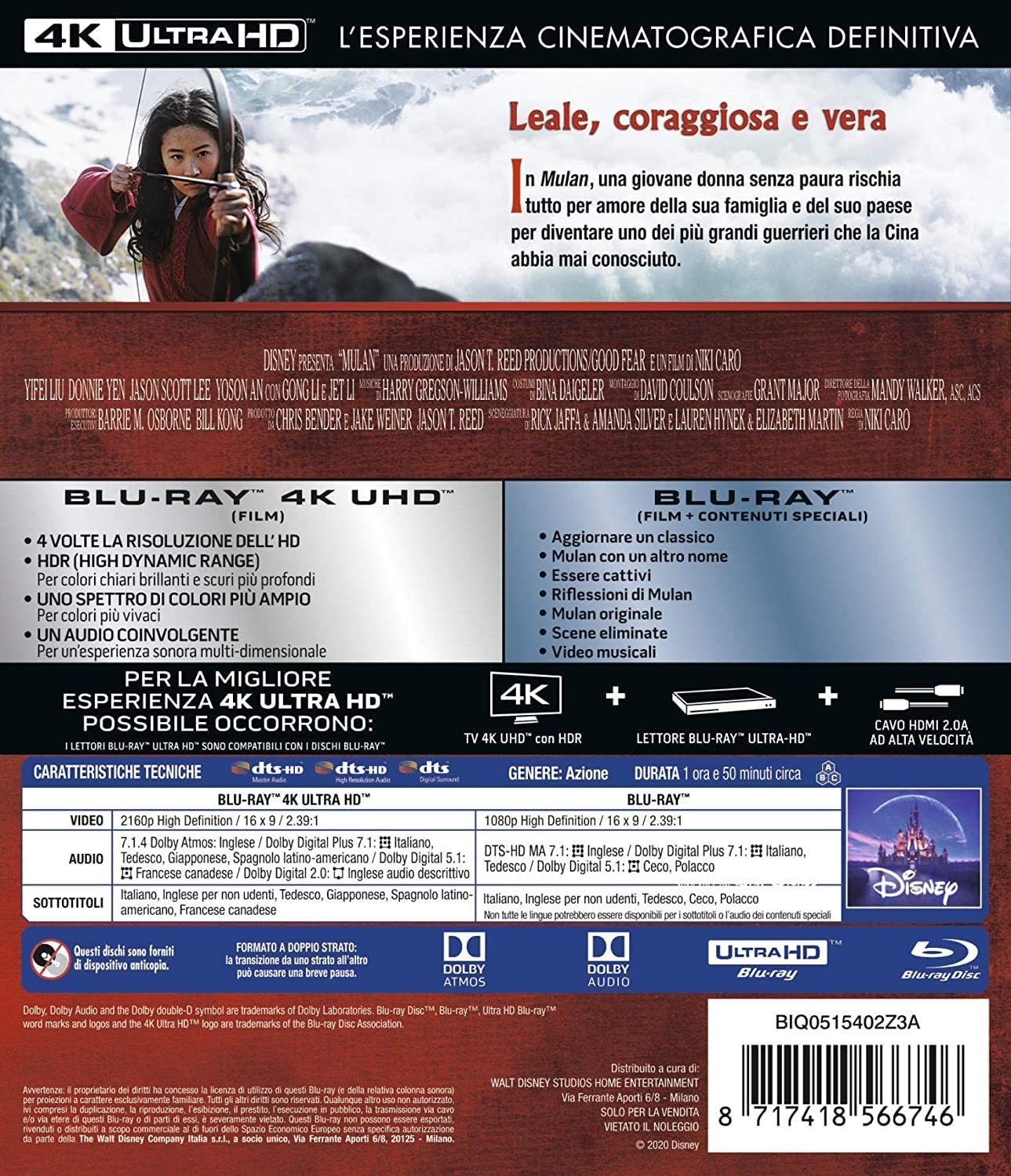 Mulan (Action) ( 4k+Br)
