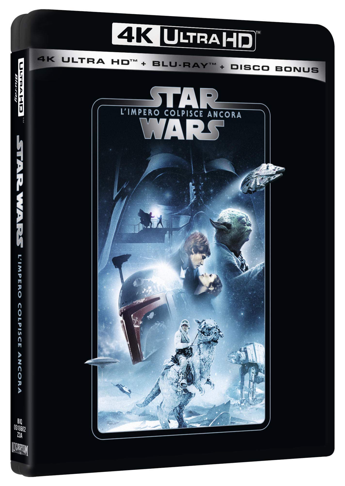 Star Wars Ep. V L'impero Colpisce Anc Repkg (4k+Br+Bonus Disc)