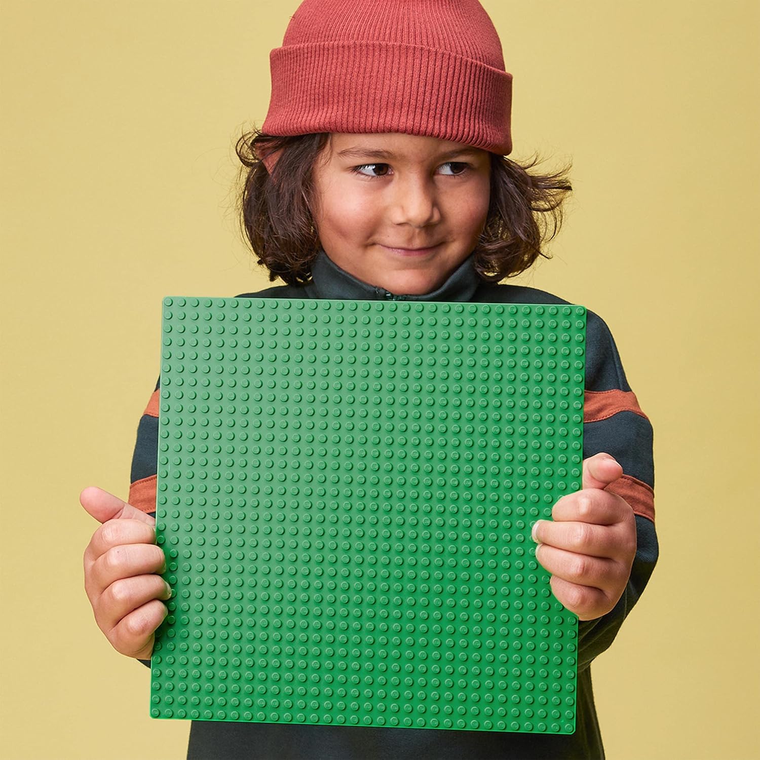 LEGO 11023 Classic Green Baseplate, Square 32x32 Stud Building Grass Base, Build and Display Board Set