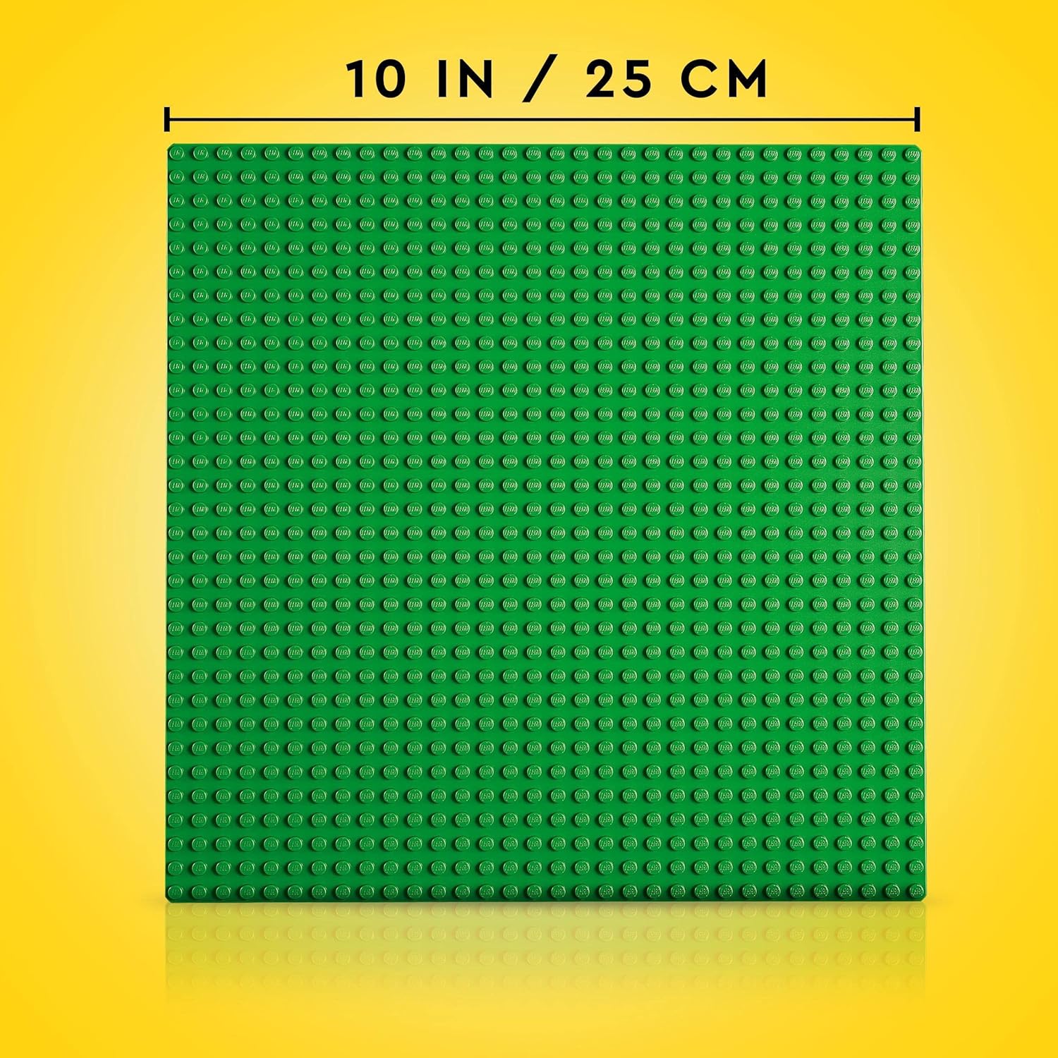 LEGO 11023 Classic Green Baseplate, Square 32x32 Stud Building Grass Base, Build and Display Board Set
