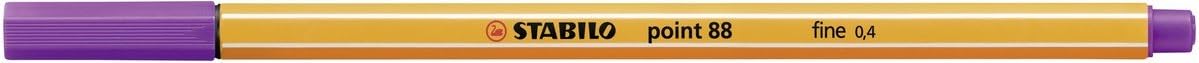 Fineliner - STABILO point 88 - Pack of 10