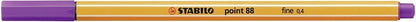 Fineliner - STABILO point 88 - Pack of 10