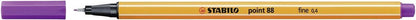 Fineliner - STABILO point 88 - Pack of 10