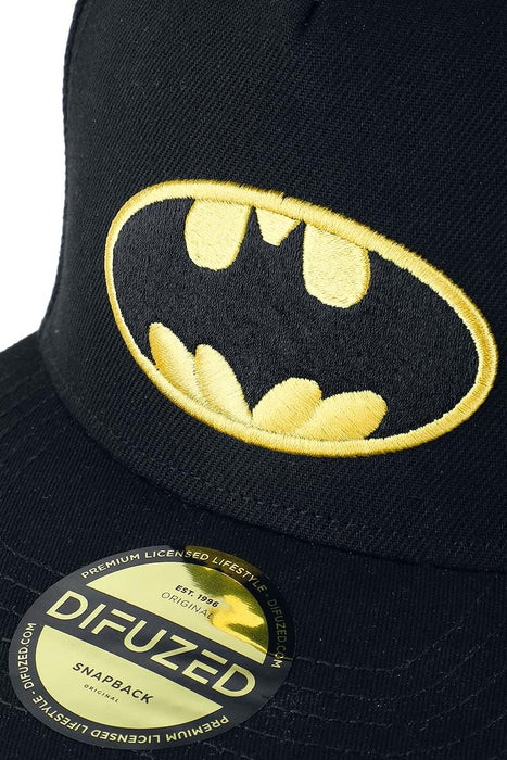 Batman Logo Cape Homme Casquette Noir Fan-Merch, Films, Superhéros