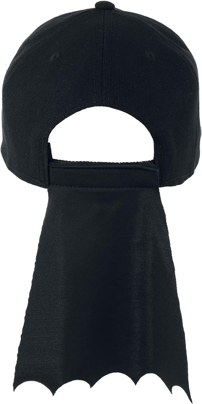 Batman Logo Cape Homme Casquette Noir Fan-Merch, Films, Superhéros