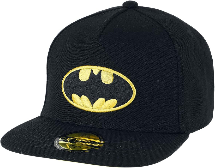 Batman Logo Cape Homme Casquette Noir Fan-Merch, Films, Superhéros
