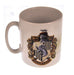 Harry Potter Hufflepuff and Hogwarts Crest Ceramic Mug in Presentation Box - Official Merchandise