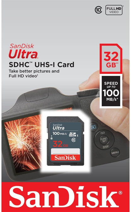 Sd Memory Card Sandisk Sdsdunr-032G-Gn3In 64 Gb