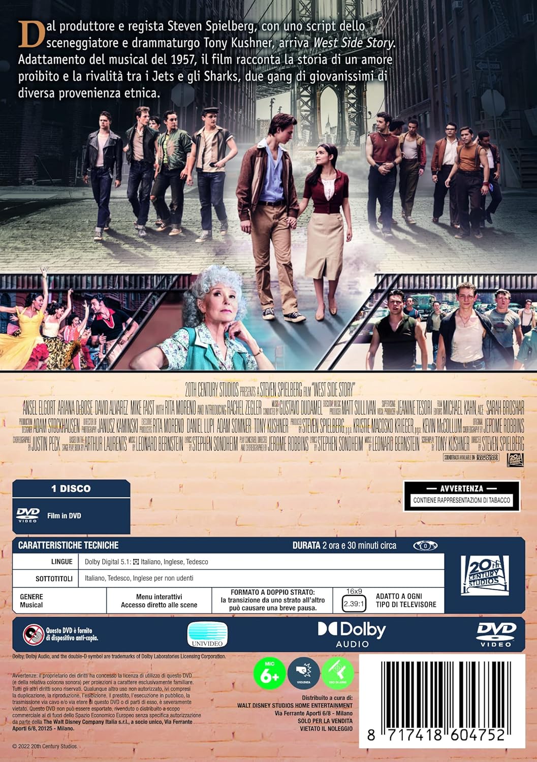 West Side Story ( DVD