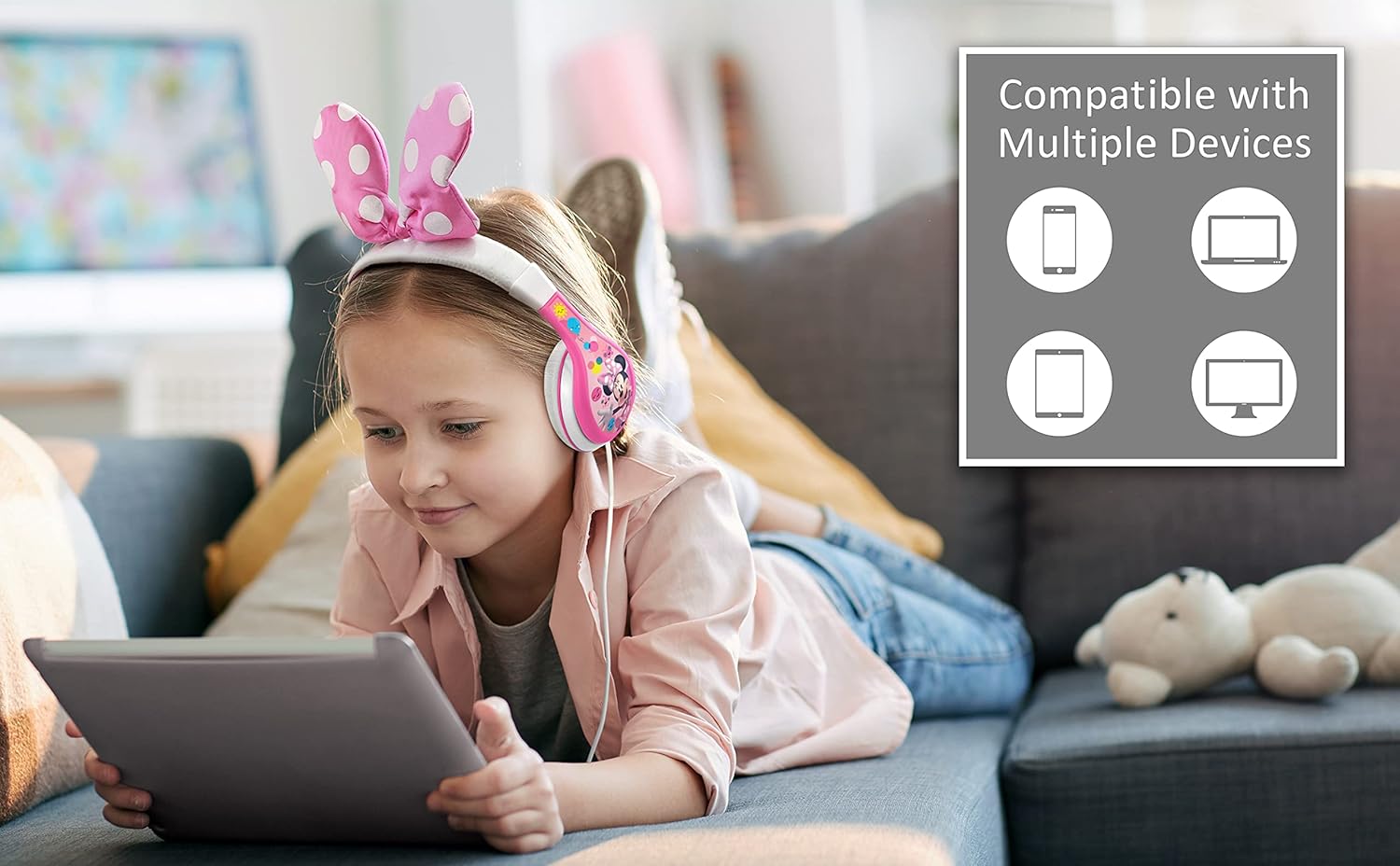 Ekids - Headphones For Kids With Volume Control To Protect Hearing