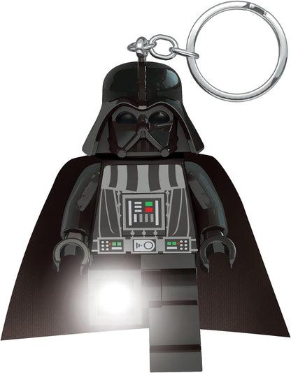 Lego Star Wars Darth Vader Keychain Light - 3 Inch Tall Figure (KE7H