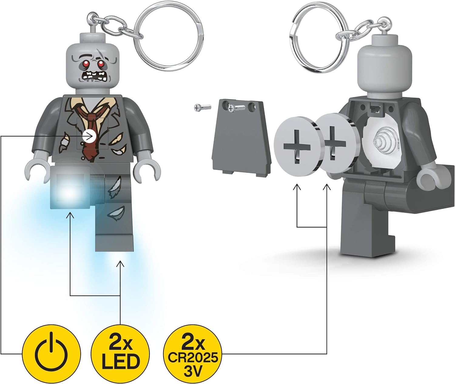 LEGO Zombie Key Light