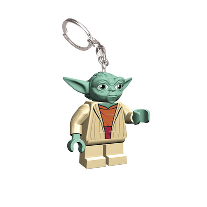 IQ Lego Star Wars Portachiavi con torcia e LED - figura da 76 mm - 2 batterie CR2025 incluse