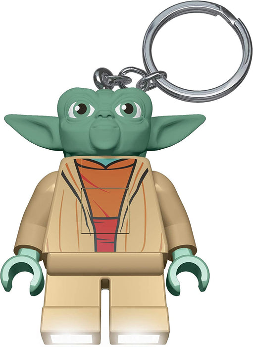 IQ Lego Star Wars Portachiavi con torcia e LED - figura da 76 mm - 2 batterie CR2025 incluse