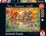 Schmidt Spiele | Steve Sundram: African Wildlife (1000pc) | Puzzle | Ages 12+