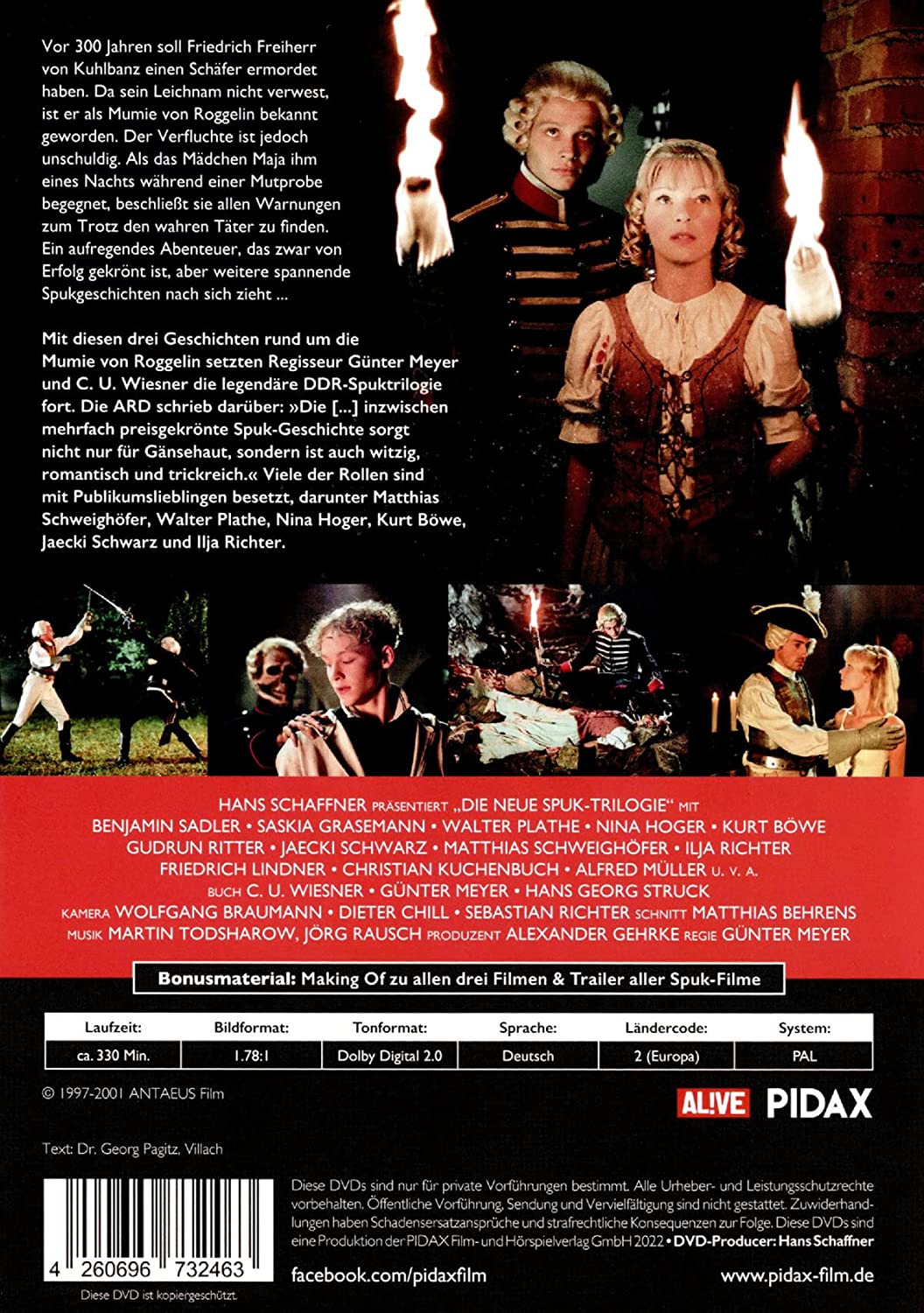 Die neue Spuk-Trilogie / Die komplette neue Spuk-Trilogie mit Starbesetzung (Pidax Film-Klassiker)