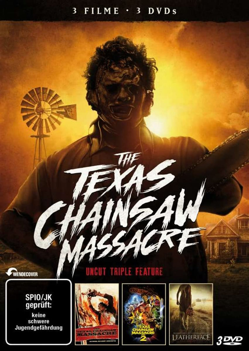 HOOPER, TOBE / MAURY, JULIEN / BUSTILLO, ALEXANDRE - THE TEXAS CHAINSAW MASSACRE - UNCUT TRIPLE-FEATURE