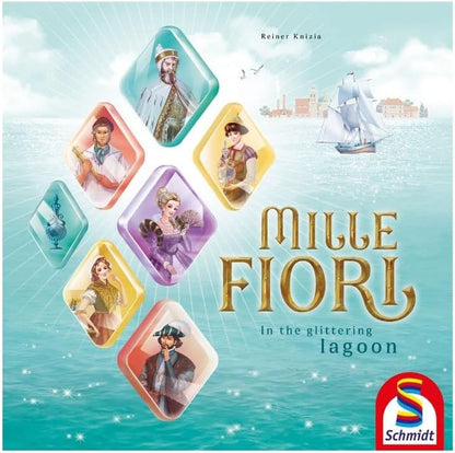 Schmidt Spiele | Mille Fiori | Board Game | Ages 10+ | 2-4 Players | 75 Minutes Playing Time