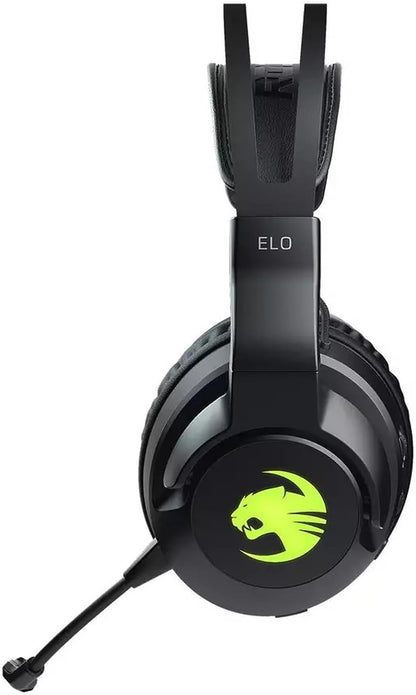 Roccat Elo 7.1 Air - draadloze surround sound RGB pc-gamingheadset, zwart Elo 7.1 Air zwart