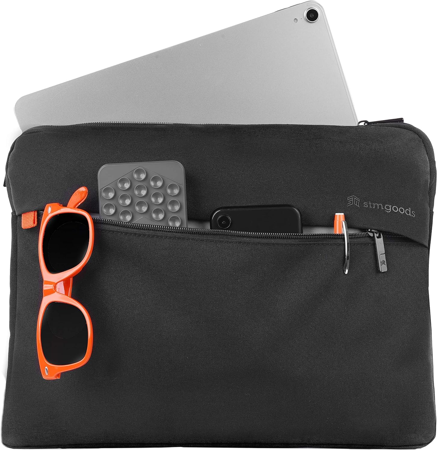 STM Gamechange Sleeve - Funda para portátil (15 Pulgadas), Color Negro