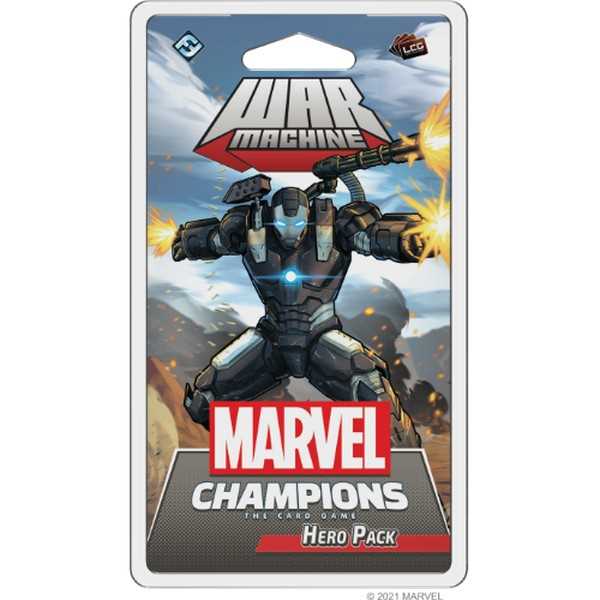 Fantasy Flight Games | Marvel Champions: Warmachine Hero Pack | Miniatures Game | Ages 14+ | 1-4 Players | 60 Minutes Playing Time