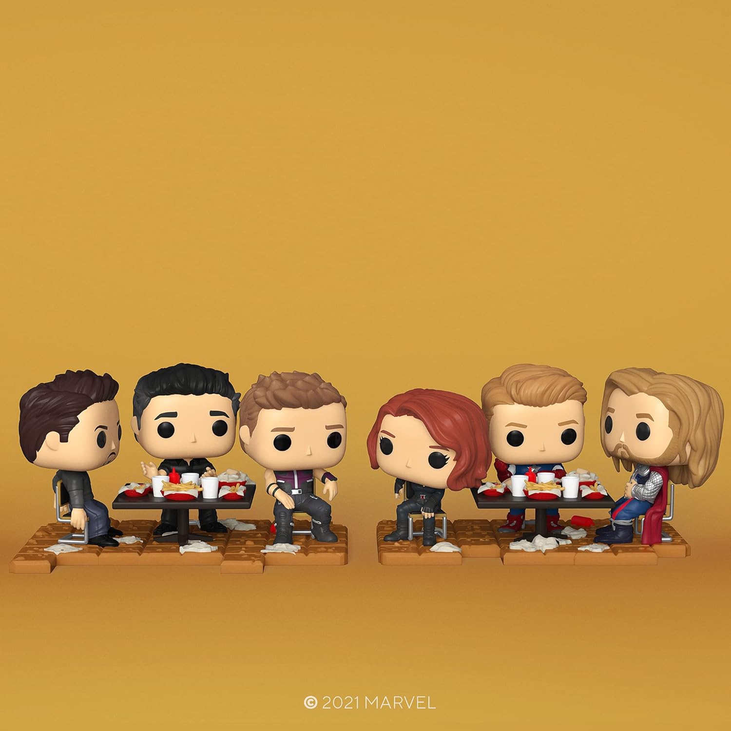 Funko POP! Deluxe: Marvel - Tony Stark Shawarma - Avengers - Collectable Vinyl Figure - Gift Idea - Official Merchandise - Toys for Kids & Adults - Movies Fans Pop! Deluxe (Exc)