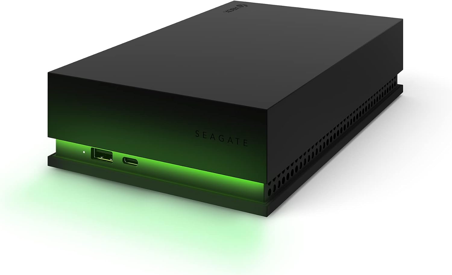 Seagate Game Drive Hub, 8TB, External Hard Drive Desktop, USB 3.2 Gen 1, Dual USB-C and USB-A ports, Xbox Certified, with RGB LED lighting, 3 year Rescue Services (STKW8000400