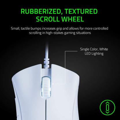 Razer DeathAdder Essential (2021) - Wired Gaming Mouse (Optical Sensor, 6400 DPI, 5 Programmable Buttons, Ergonomic Form Factor