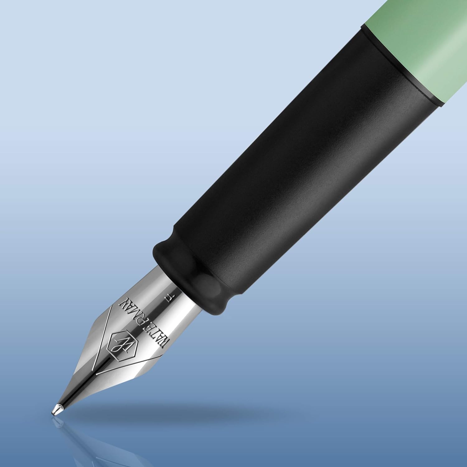 Waterman Allure Fountain Pen | Mint Green Pastel Lacquer | Fine Nib | Blue Ink | With Gift Box