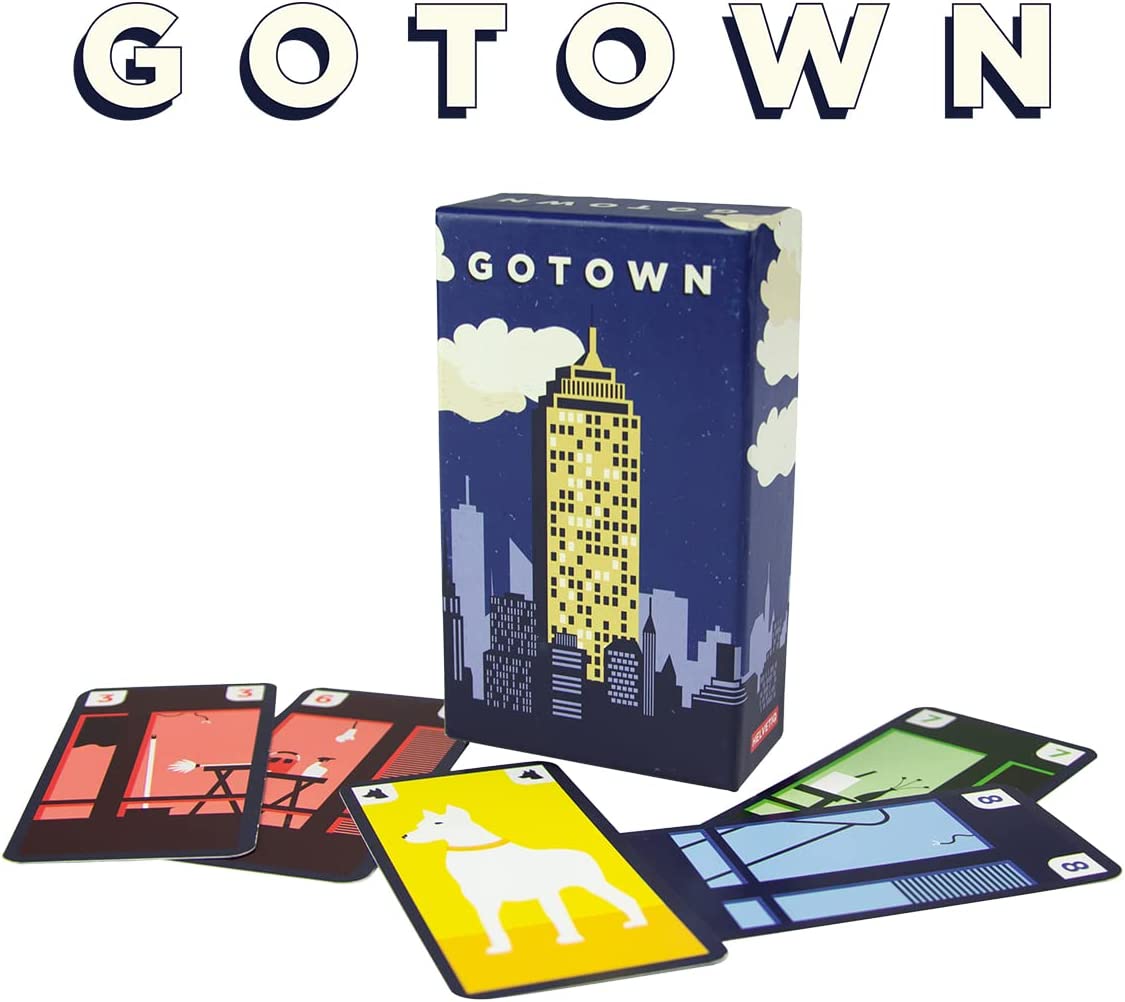 Helvetiq GOTOWN GO TOWN Card Game, Multicolour