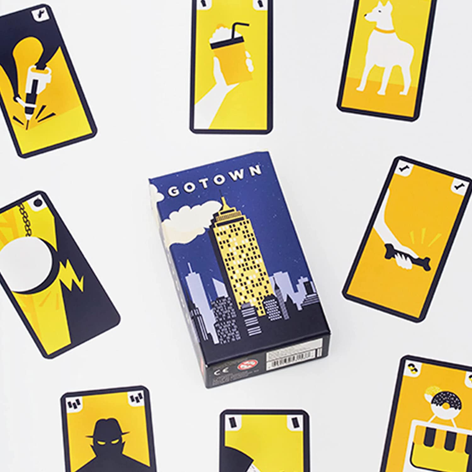 Helvetiq GOTOWN GO TOWN Card Game, Multicolour