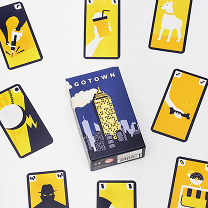 Helvetiq GOTOWN GO TOWN Card Game, Multicolour